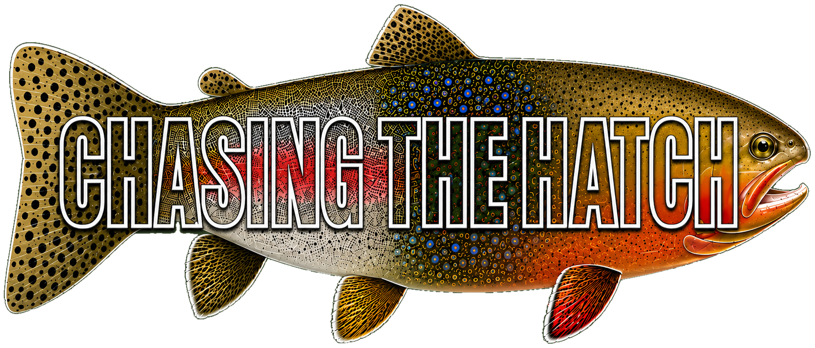 Chasing the Hatch trout logo